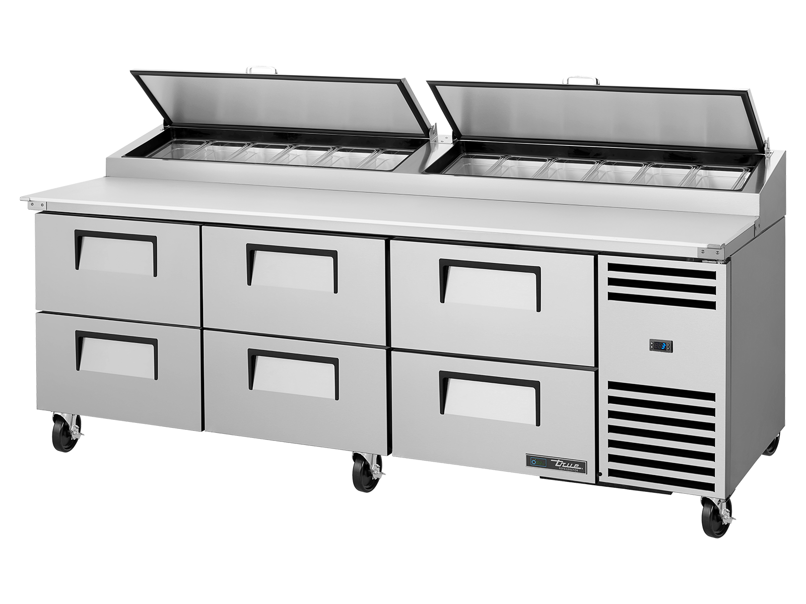Prep Table Rvt Prep Table Fridge | Refrigerated Prep Table | Prep Tables
